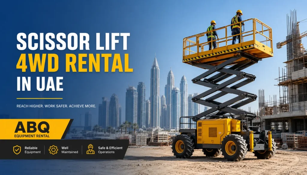Scissor Lift 4WD Rental in UAE