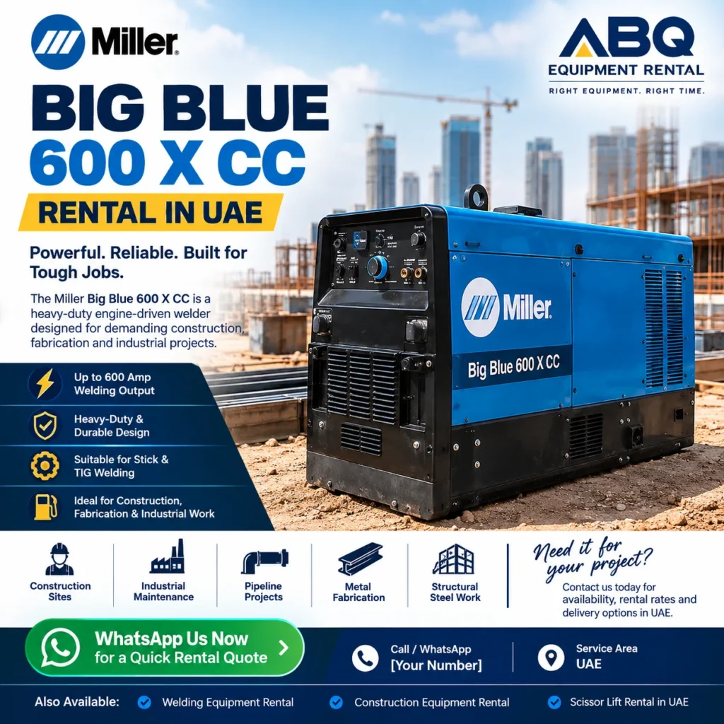 Big Blue 600 X CC Rental in UAE